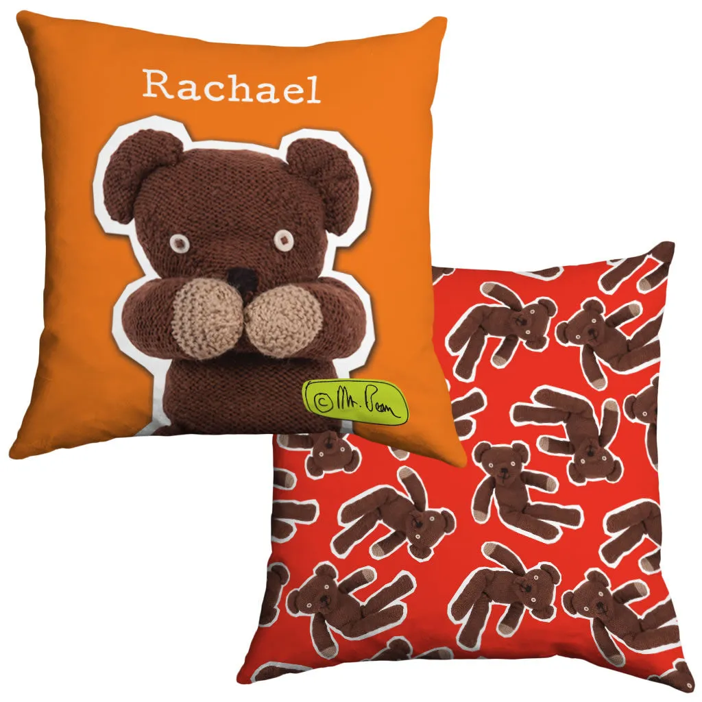 Personalised Teddy Cushion