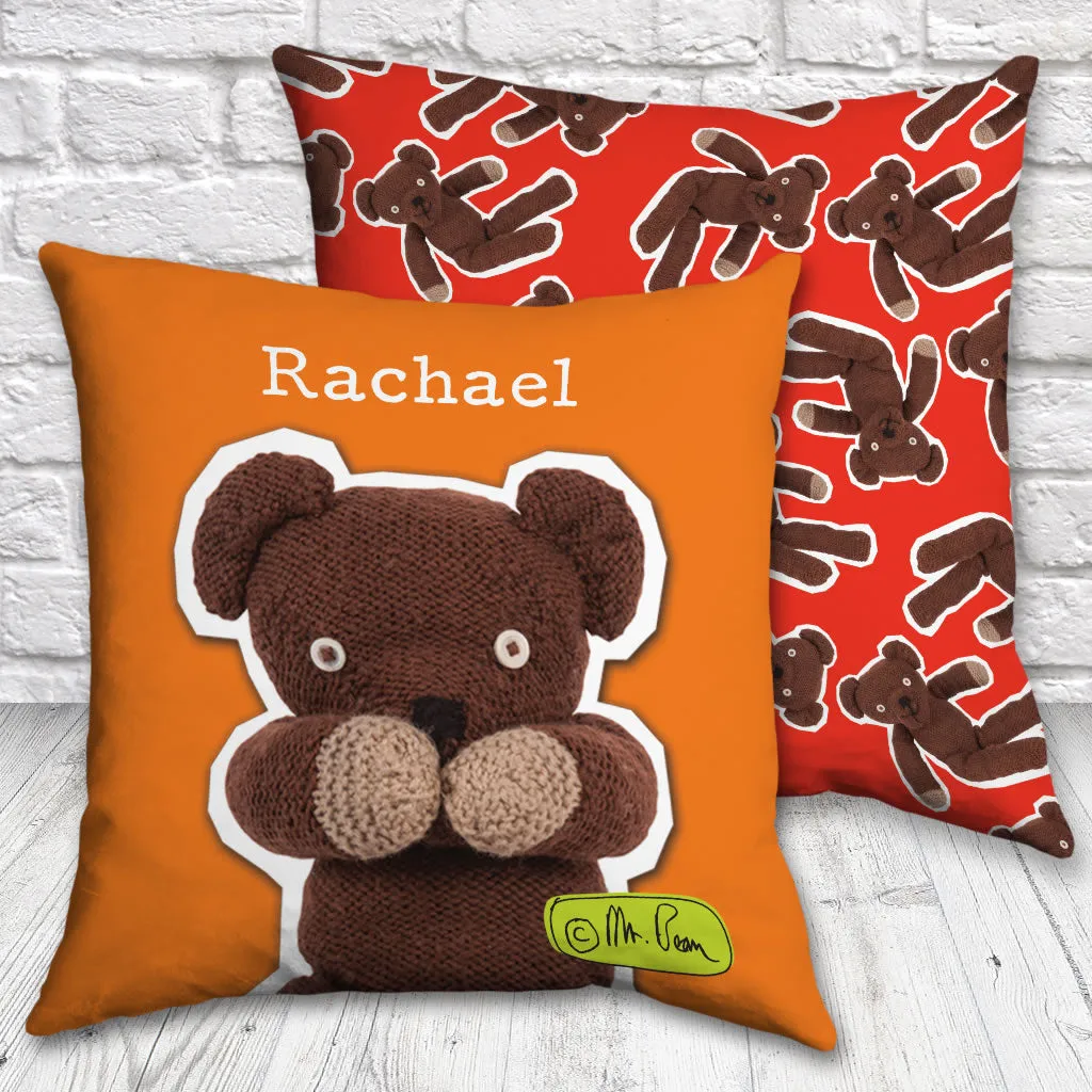 Personalised Teddy Cushion