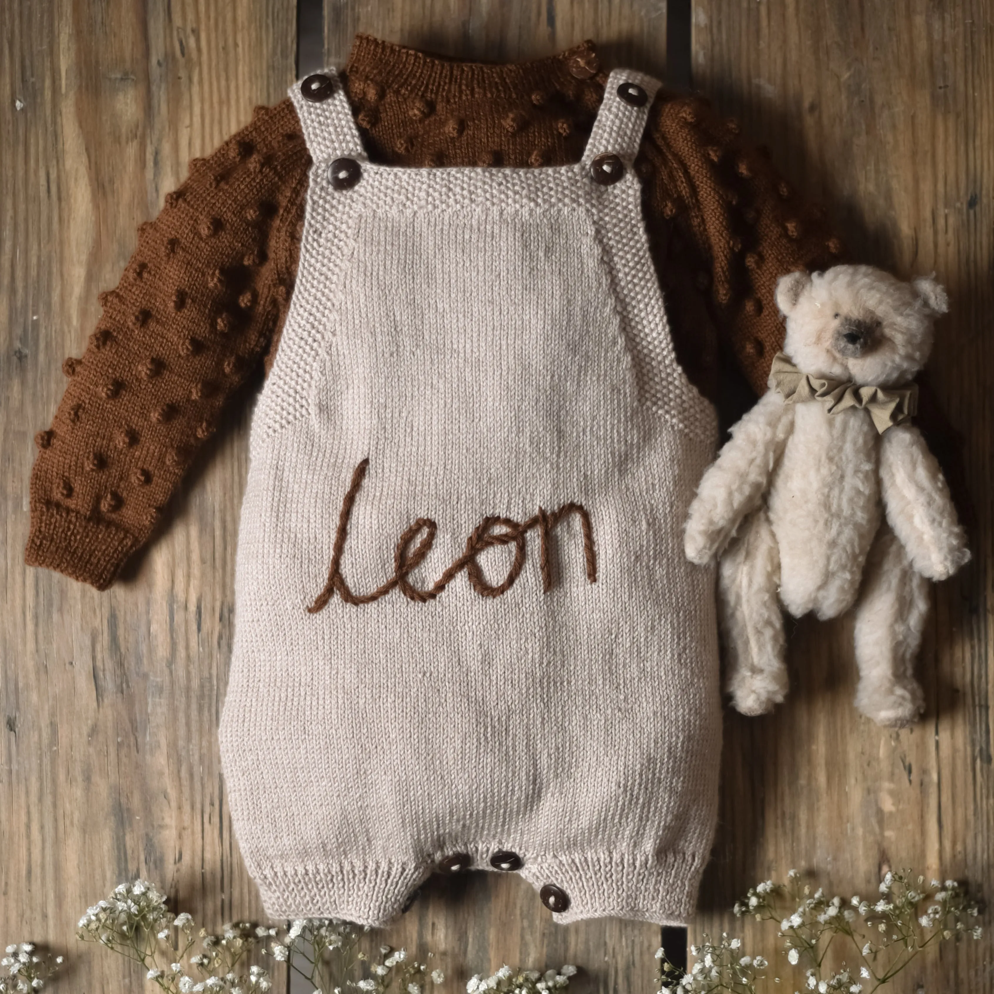 Personalized romper - Barley
