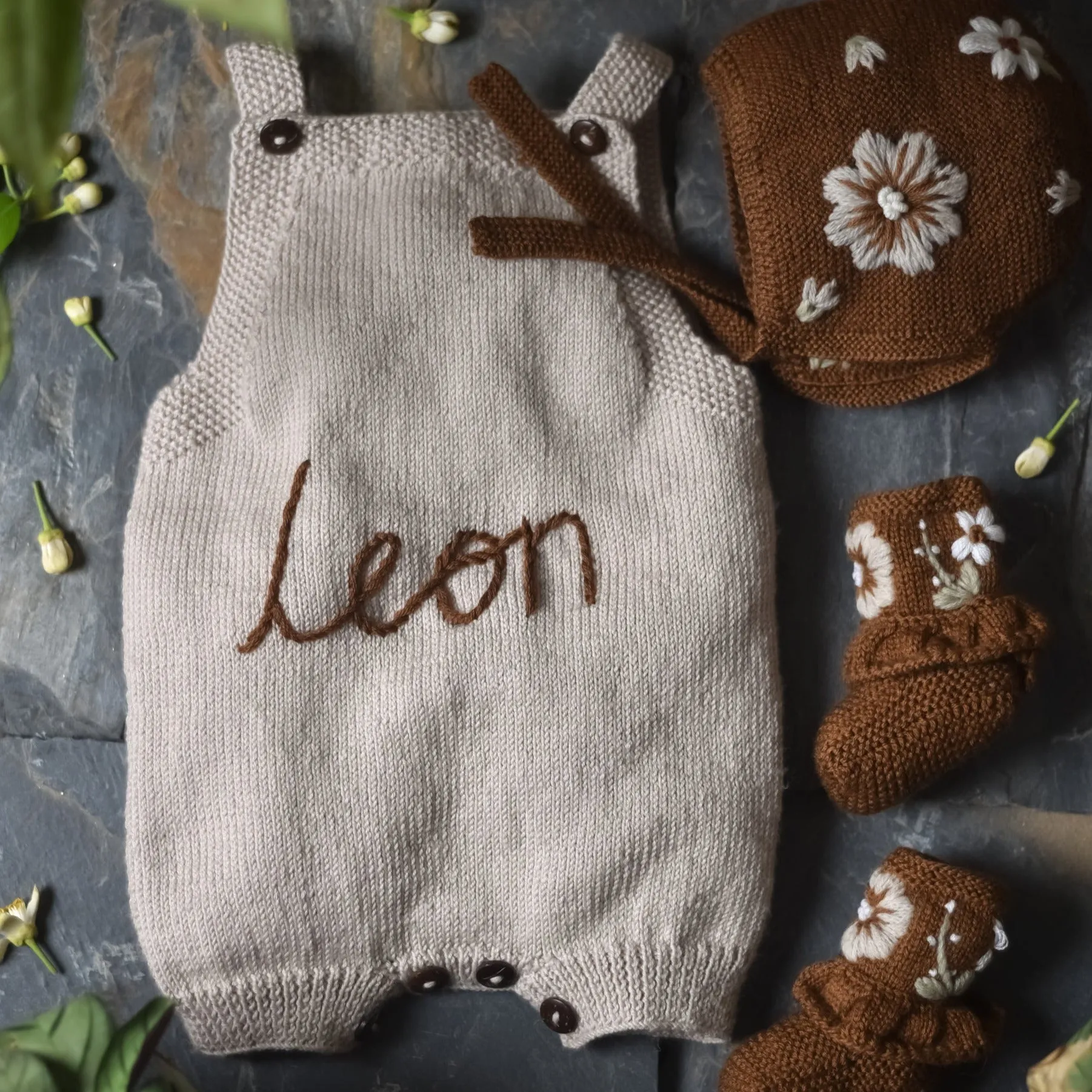 Personalized romper - Barley