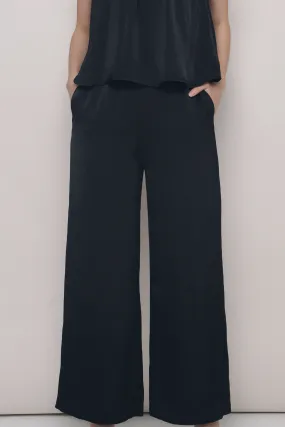 Petite Daydreamer Wide Leg Pants Black
