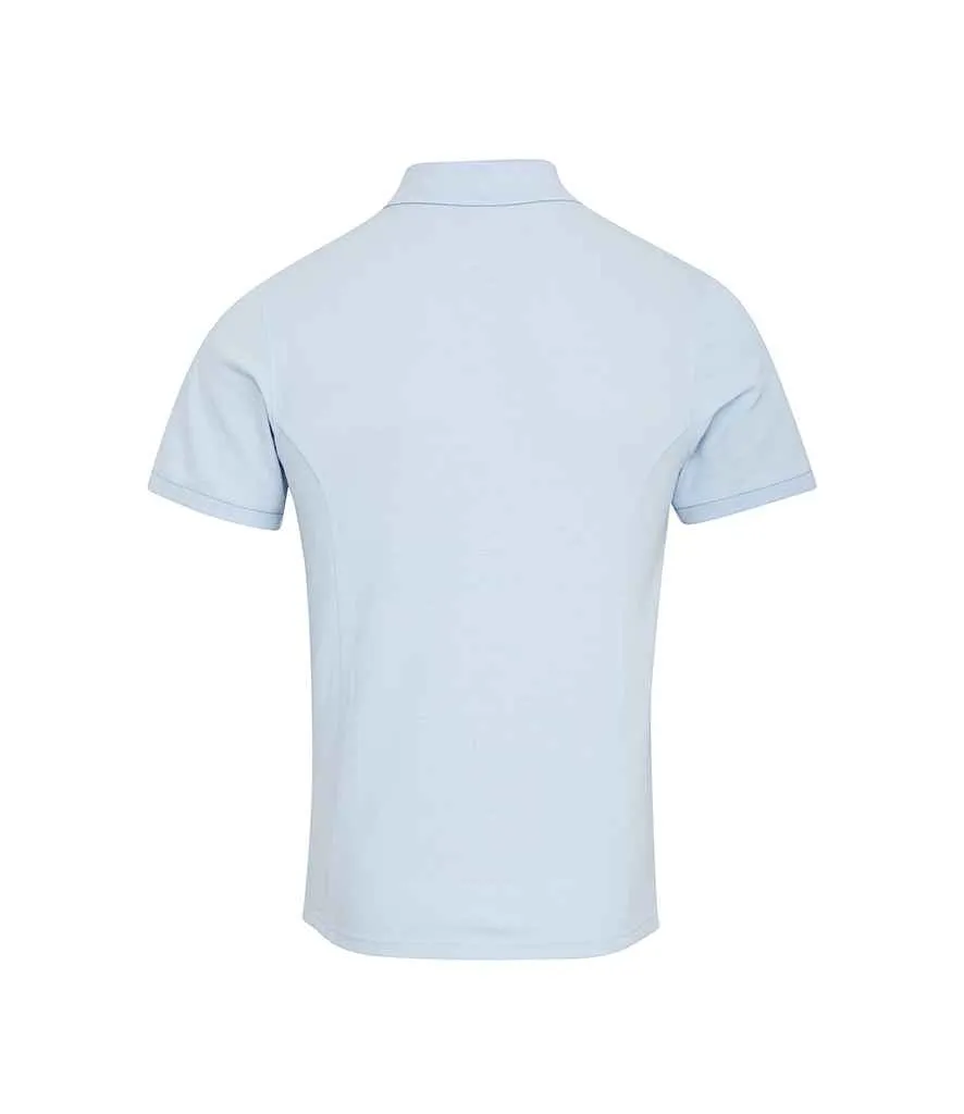 Premier Coolchecker® Plus Piqué Polo Shirt | Light Blue