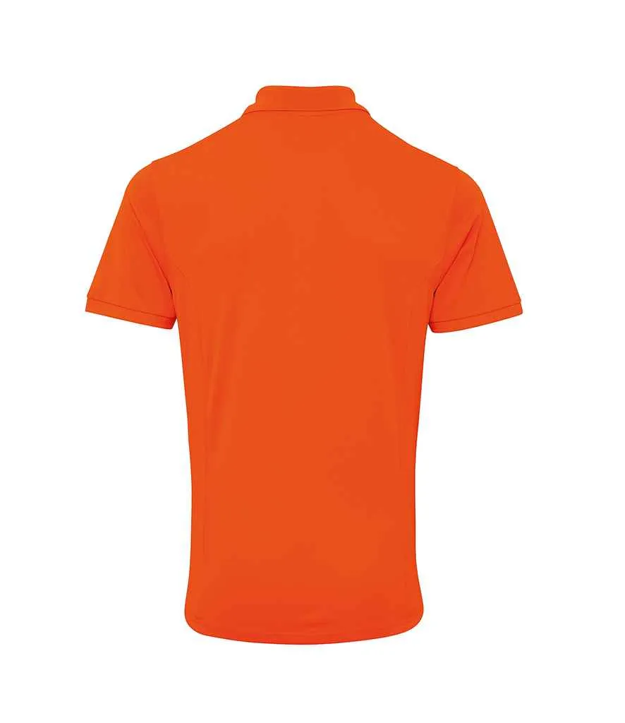 Premier Coolchecker® Plus Piqué Polo Shirt | Orange