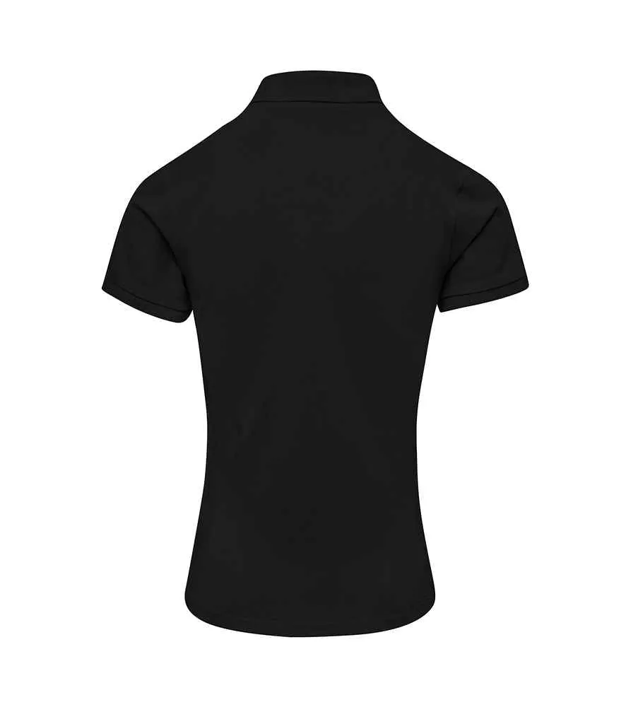 Premier Ladies Coolchecker® Plus Piqué Polo Shirt | Black