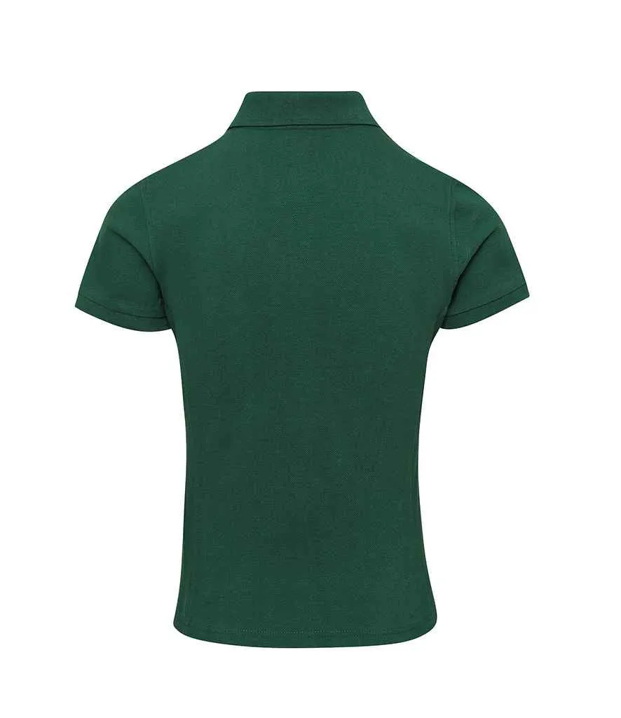 Premier Ladies Coolchecker® Plus Piqué Polo Shirt | Bottle Green