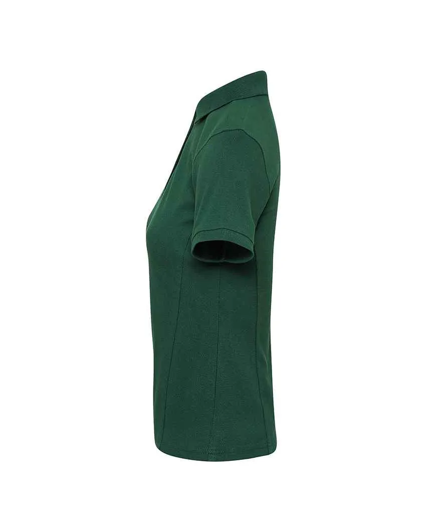Premier Ladies Coolchecker® Plus Piqué Polo Shirt | Bottle Green