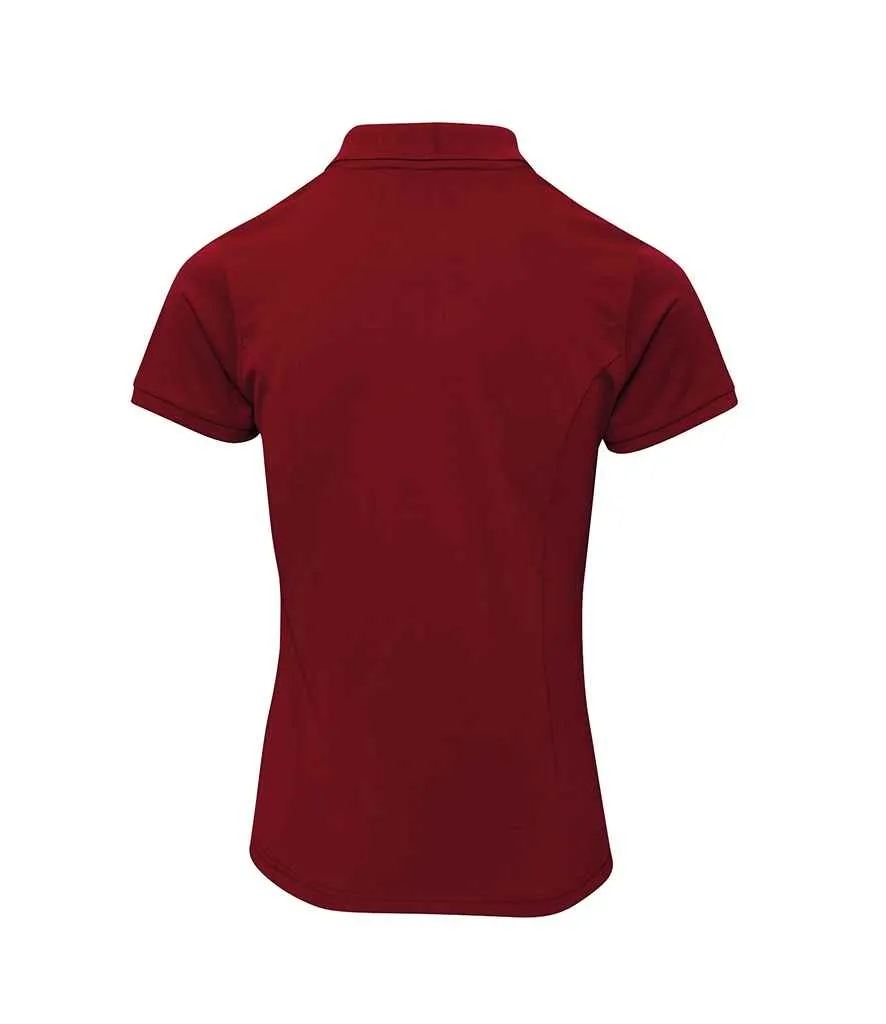 Premier Ladies Coolchecker® Plus Piqué Polo Shirt | Burgundy