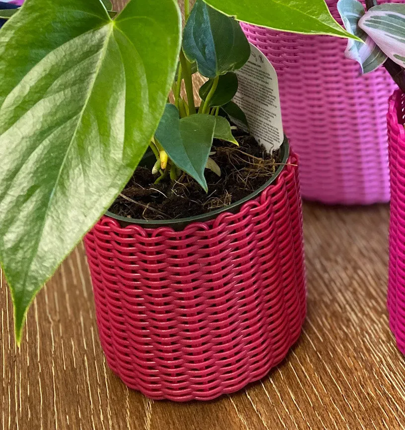 round 'catch all' / planters ~ single color