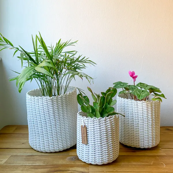 round 'catch all' / planters ~ single color
