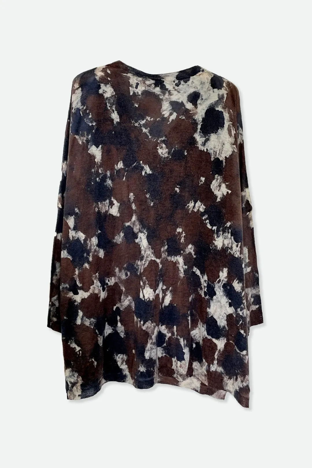SALA LIGHTWEIGHT CARDIGAN IN SPRAY-DYED CASHMERE