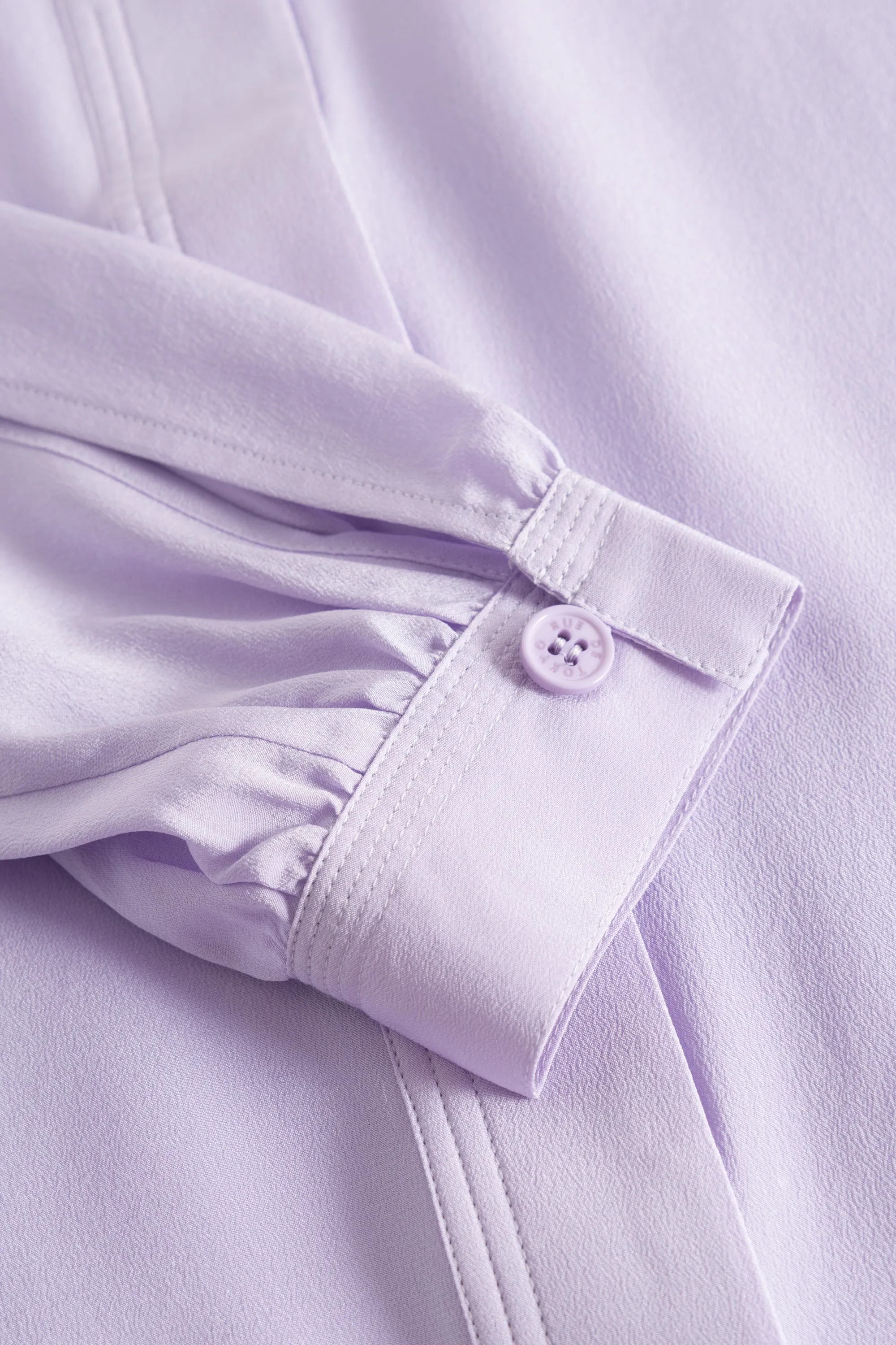 SHELBY SILK SHIRT LIGHT PURPLE
