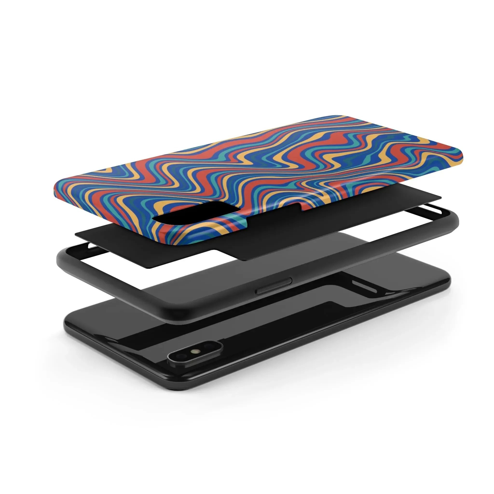 Sunset Wave | Retro Swirl Case