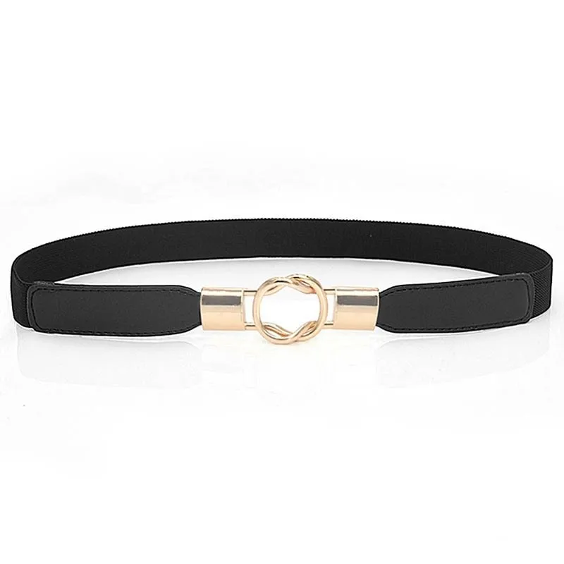 Thin Waist Chic Solid Color Belt