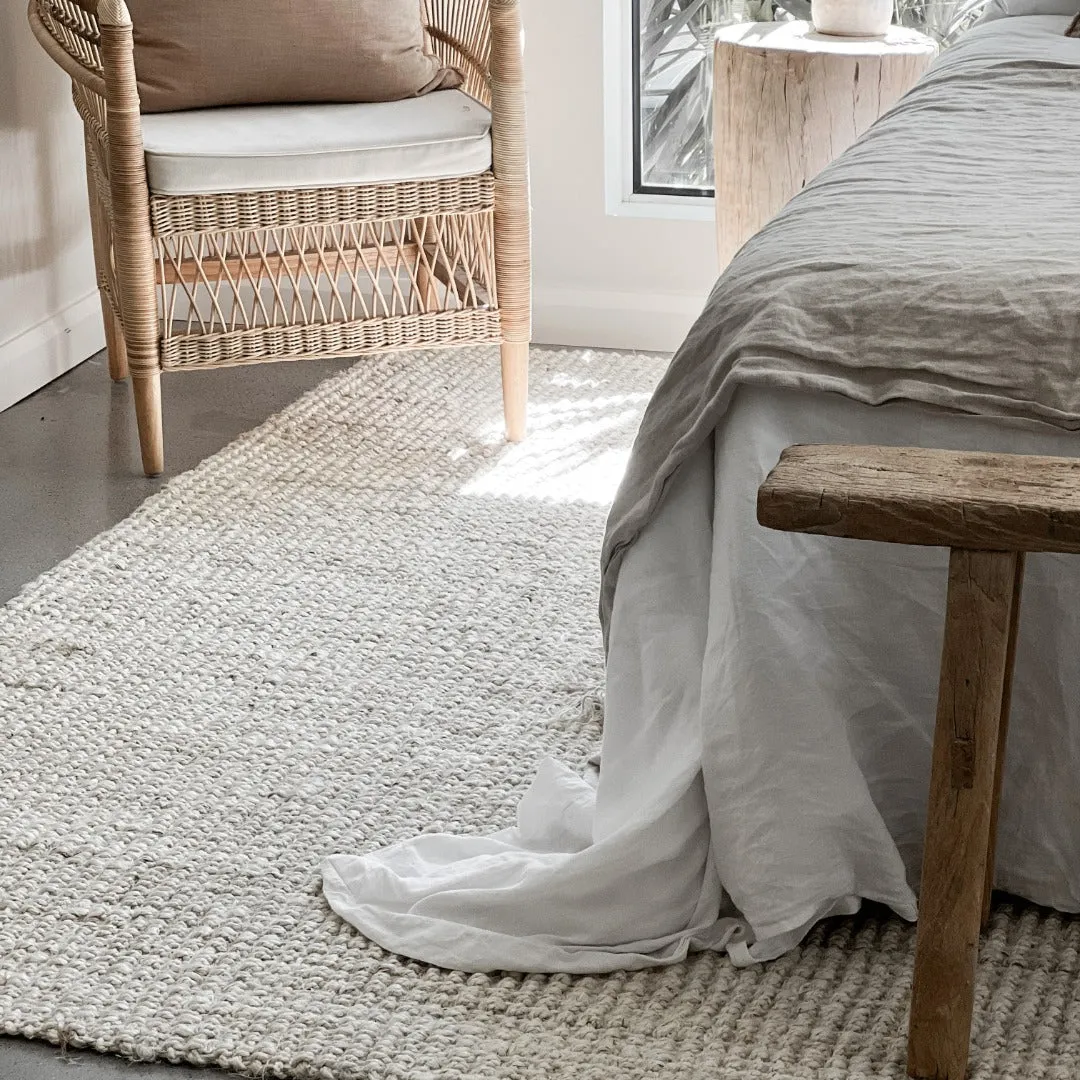 Vincent White Wash Jute