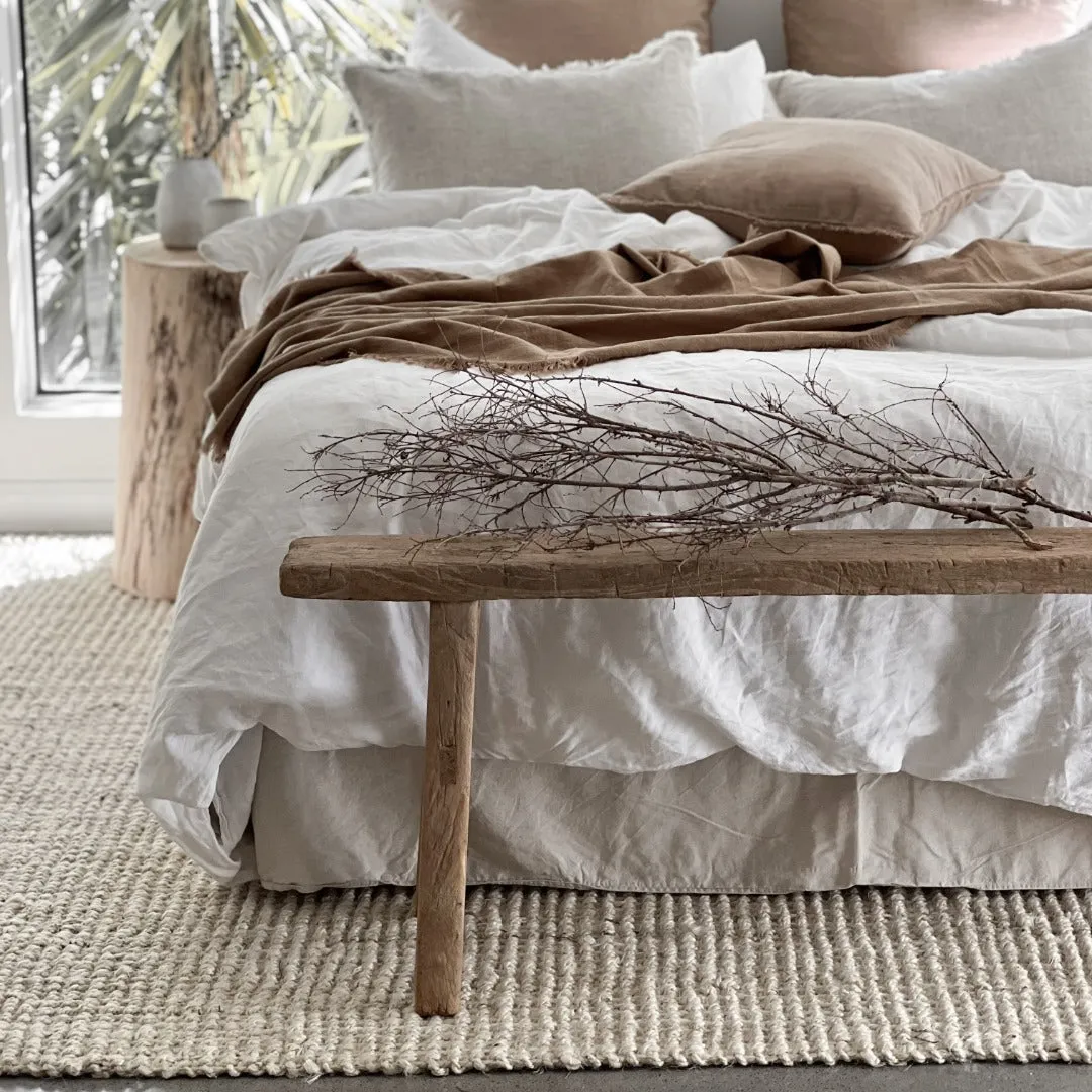 Vincent White Wash Jute