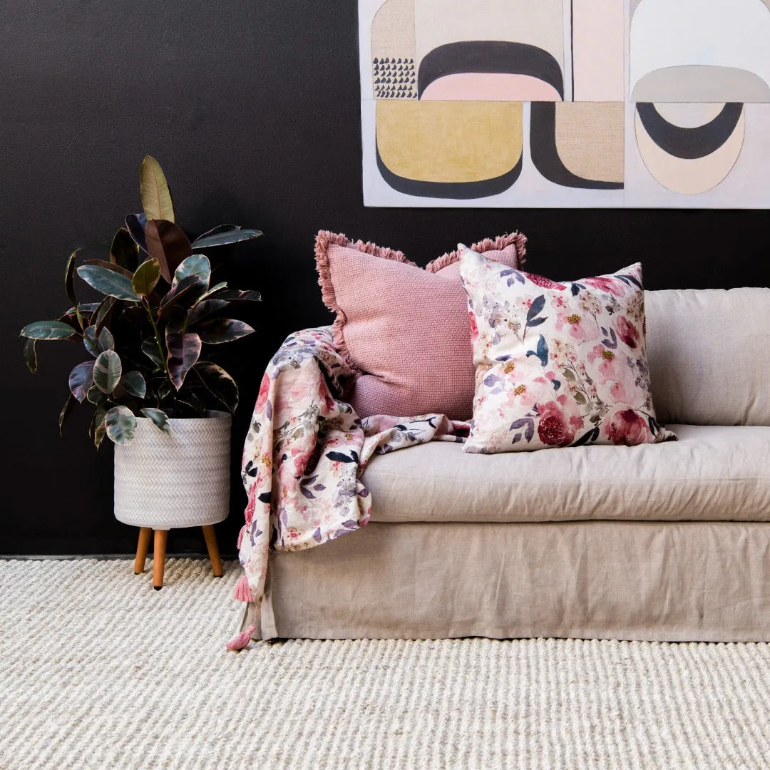 Vincent White Wash Jute