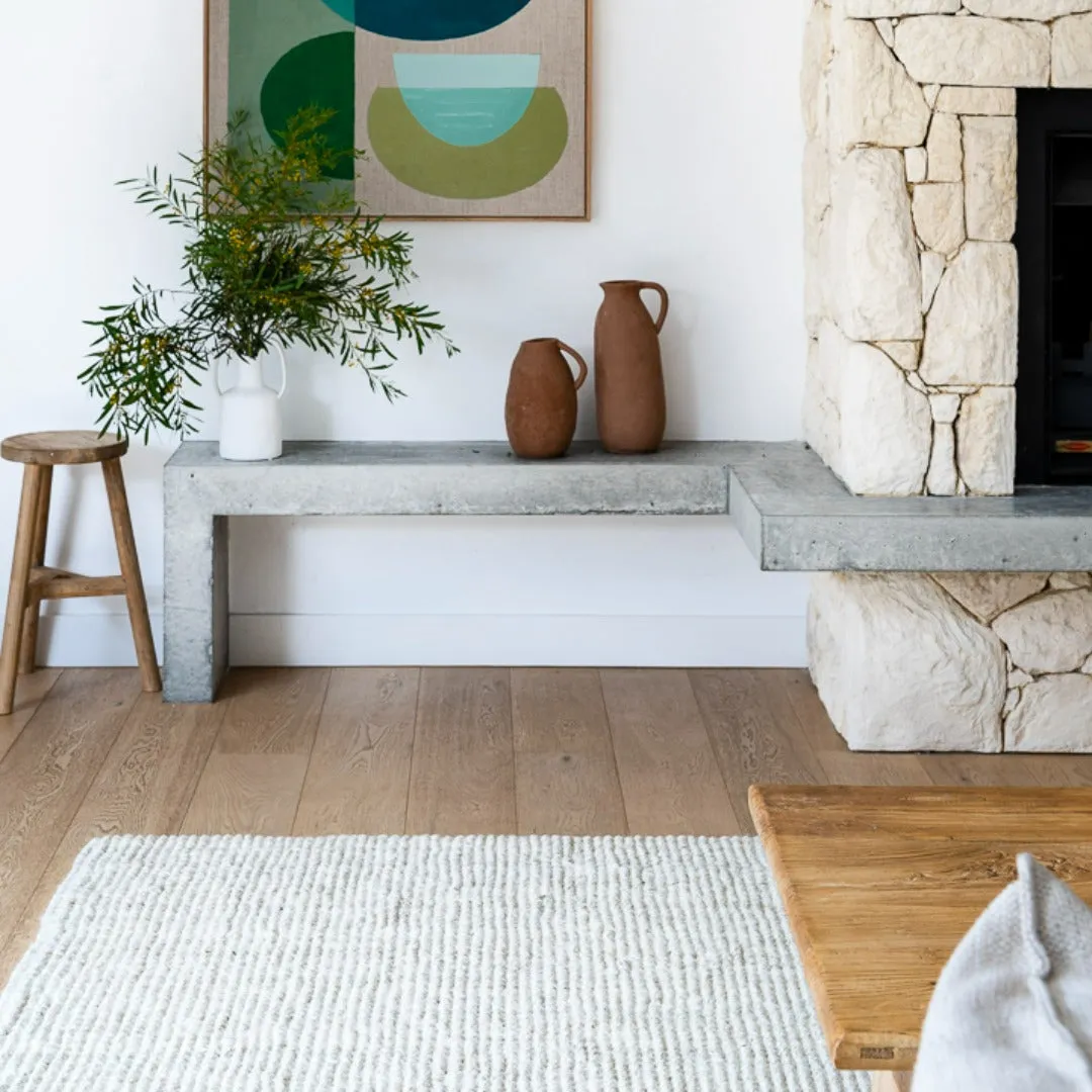 Vincent White Wash Jute