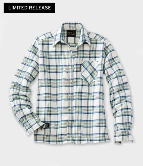 Women's Classic Flannel Shirt - Maine Star